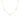 ROBERTO COIN LOVE IN VERONA 18K GOLD 3 STATION NECKLACE 7773261AY17X