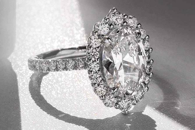 A. Jaffe engagement rings